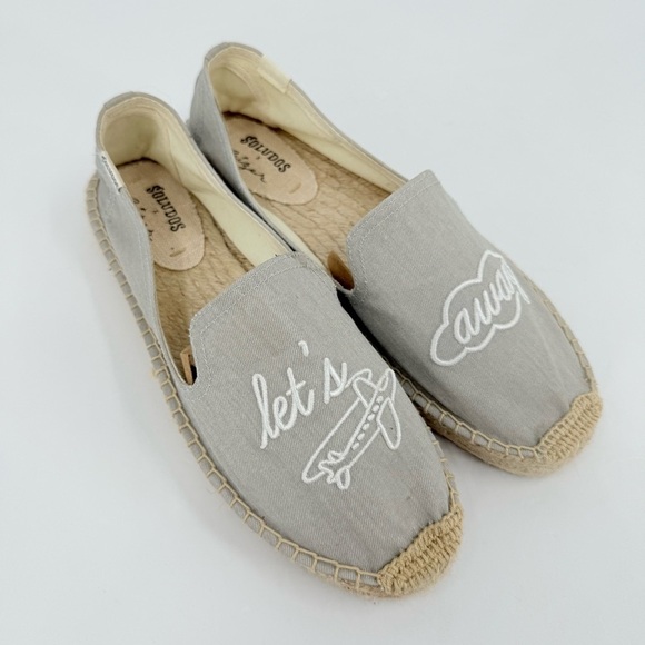 Soludos x Ceizer Let's Fly Away Smoking Slipper in Chambray Size 9 - Picture 2 of 12